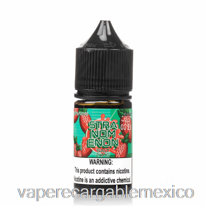 Vape Recargable Sal De Stranomenon - E-líquidos Nomenon - 30ml 48mg